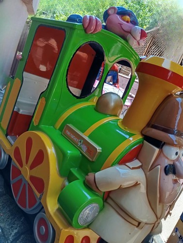Pink panther kiddie ride - pink,