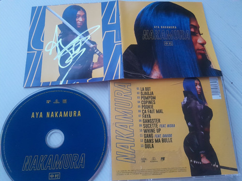 Aya nakamura autograph - nakamura,