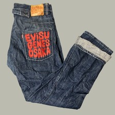 Jean Evisu Genes Osaka taille