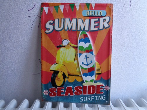 Tole metal summer - metal, sea