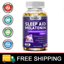 Sleep Aid Capsules - Fall Asleep Faster, Stay Asleep Longer,Relaxation