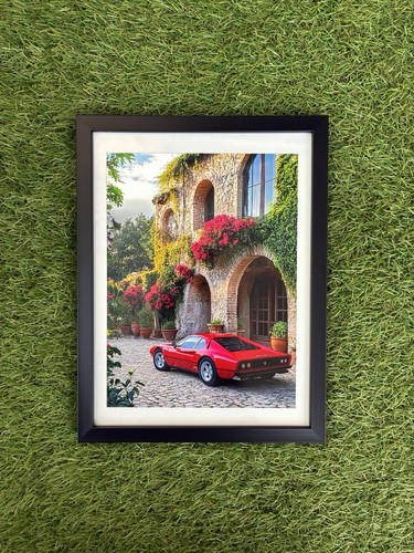 Ferrari f40 affiche encadrée - f40,