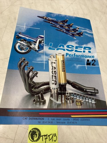 Pot échappement moto - , laser
