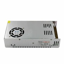 AC 110-220V - DC 12V 40A 480W Alimentation Transformateur LED Adaptat