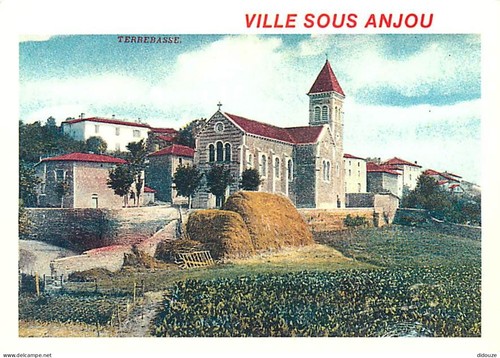Carte postale ville - -,