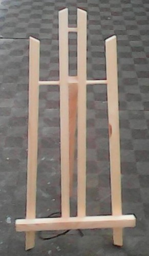 Chevalet bois naturel cm - en,
