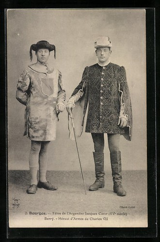Cpa bourges fêtes - bourges,,
