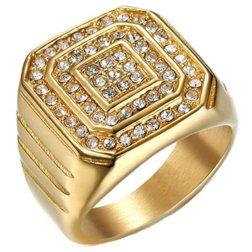 Bague chevalière homme - chevaliÈre, acier