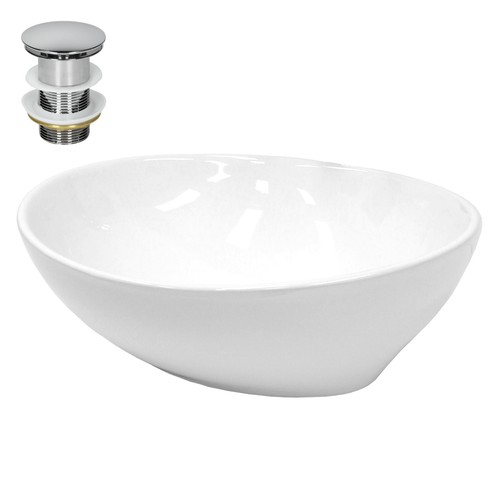 Lavabo céramique blanc - en,