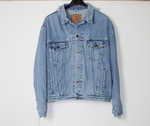 Veste jean levi 70503 - veste,