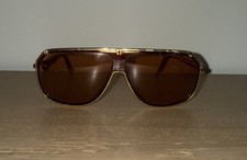 Vintage Ted Lapidus France Mens Sunglasses TL 3005 brown/gold