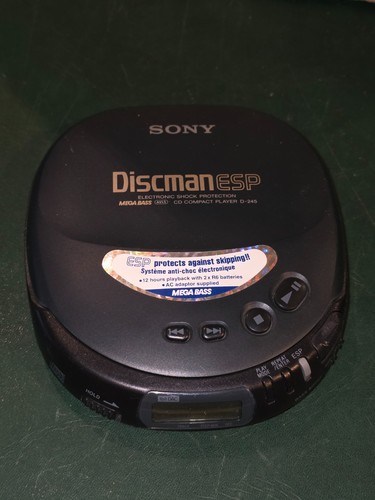 Discman esp sony 245 - sony, d-245