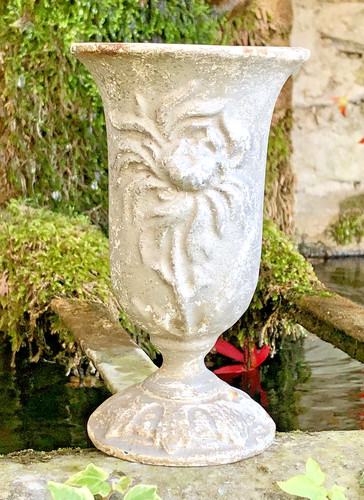 Ancien vase decor de - ancien,