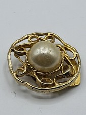 ZY- Clip Foulard Vintage Doré