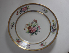PARIS - Paris porcelain plate, late 18th century - early 19th century, flowers