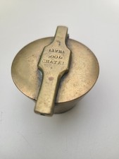 Antique Bronze Bucket Weight - Bucket Stack Marked “1 POUND 500G CHATEL” -
