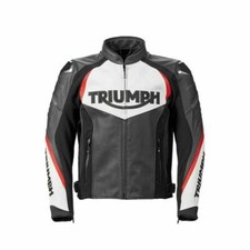 Veste Motard en Cuir Veste en Cuir de Motard Veste en Cuir de Moto 48,54