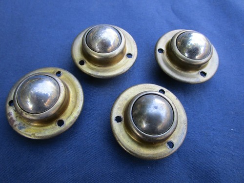 Roulettes billes laiton fer - laiton,