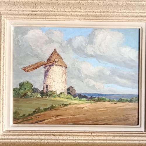 Paysage moulin tableau - moulin,