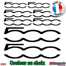 8 Stickers Autocollants 500 -