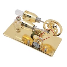 Sterling Engine Model With LED