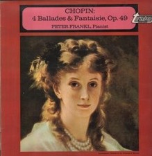 TV34271S Peter Frankl Chopin - 4 Ballades Et Fantaisie, Op.49 Disque Vinyle UK
