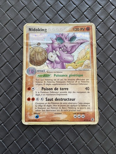 Carte pokémon nidoking 112 - carte, 8/112