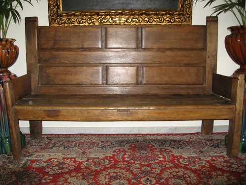 Banc bois travail - en,