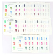 LOT BLOCS FEUILLET TIMBRES EN