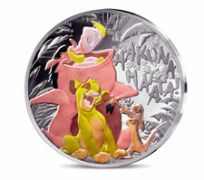 Pièce argent 30ème anniversaire France 2024 Disney Le Roi Lion