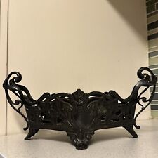 Antique French Pewter Planter Jardiniere Table Center Mid-1900's Louis XV style