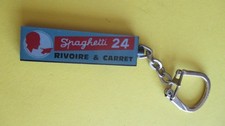 BOURBON keychain, 60s, spaghetti 24 RIVOIR & CART