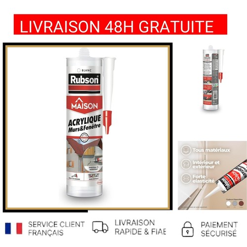 Mastic acrylique rubson blanc - rubson,