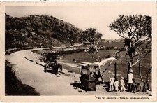 Postcard AK CAPE SAINT JACQUES TOWARDS THE BEACH AWNING VIETNAM INDOCHINA (1439730)