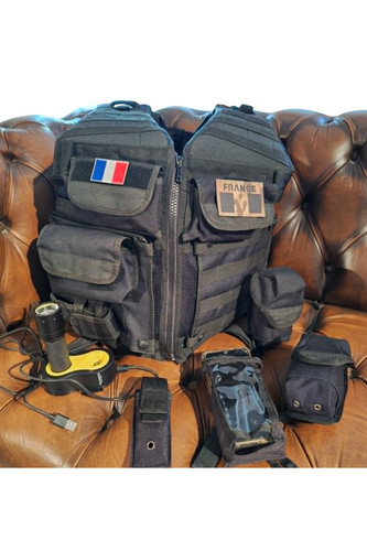 Gilet tactique pro lampe - gk,