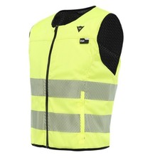 Gilet Airbag Dainese Smart Jacket Hi-Visibility Noir-Jaune Fluo