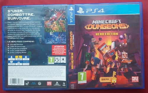 Ps4 jeu minecraft dungeons - ps4,,