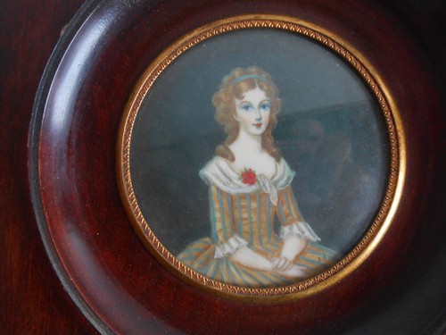 Ancienne peinture miniature