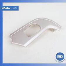 09-16 BMW E89 Z4 Left Dashboard Light Headlight Switch Bezel Trim Silver OEM