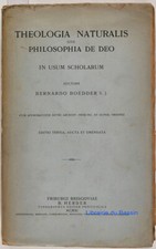 Theologia naturalis sive philosophia Deo usum Scholarum