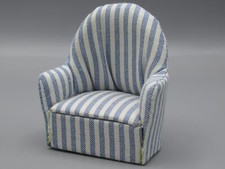 Fabric armchair 7 cm