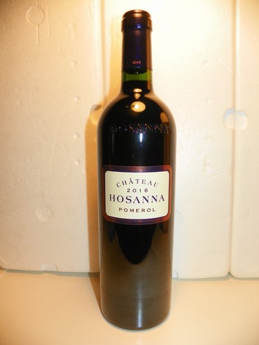 Pomerol château hosanna 2016 - hosanna,