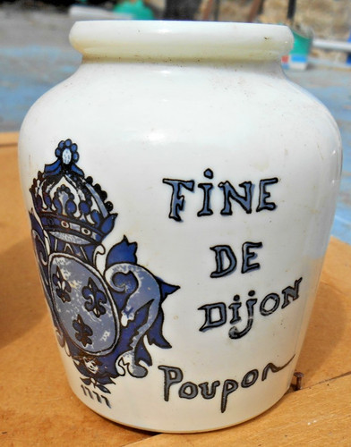 Ancien pot moutarde - ancien,