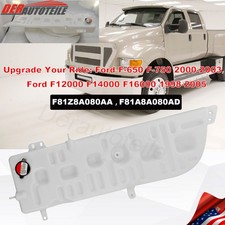 F81Z8A080AA Radiator Coolant Recovery Reservoir For 00-05 Ford F650 F750 F16000