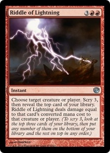 Mtg magic jou foil riddle - jou,