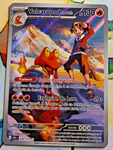 Carte pokémon volcaropod - pokémon,