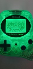 Pokemon Mini Console Backlit Green Nintendo Cleaned Tested US Seller Party...