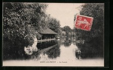 Old postcard Vert-Le-Petit, Le Lavoir 