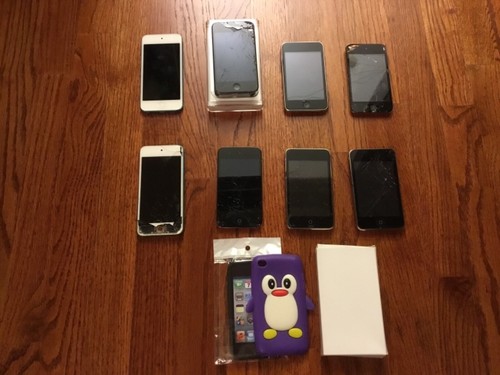 Eight ipods touch - (8), total