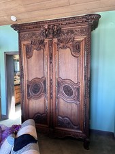 17 Century Louis VXI Normandy French Armoire